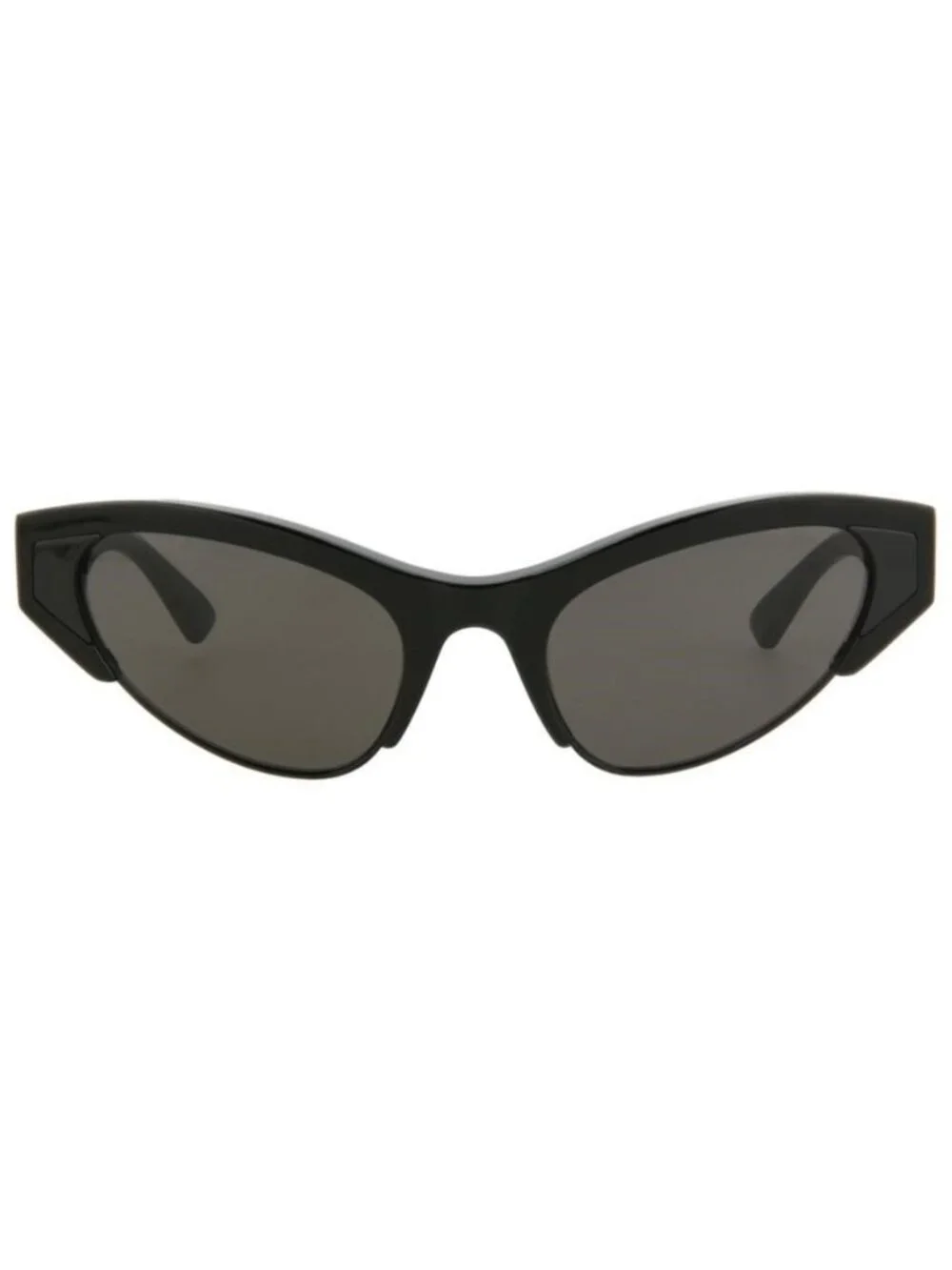 New Bottega Veneta Womens Cat Eye Black Black Grey Fashion Designer Sunglasses